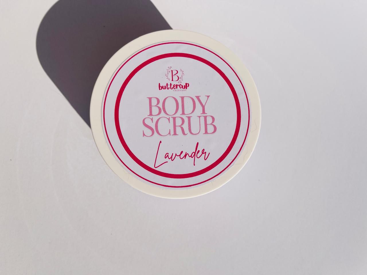 Lavender body scrub