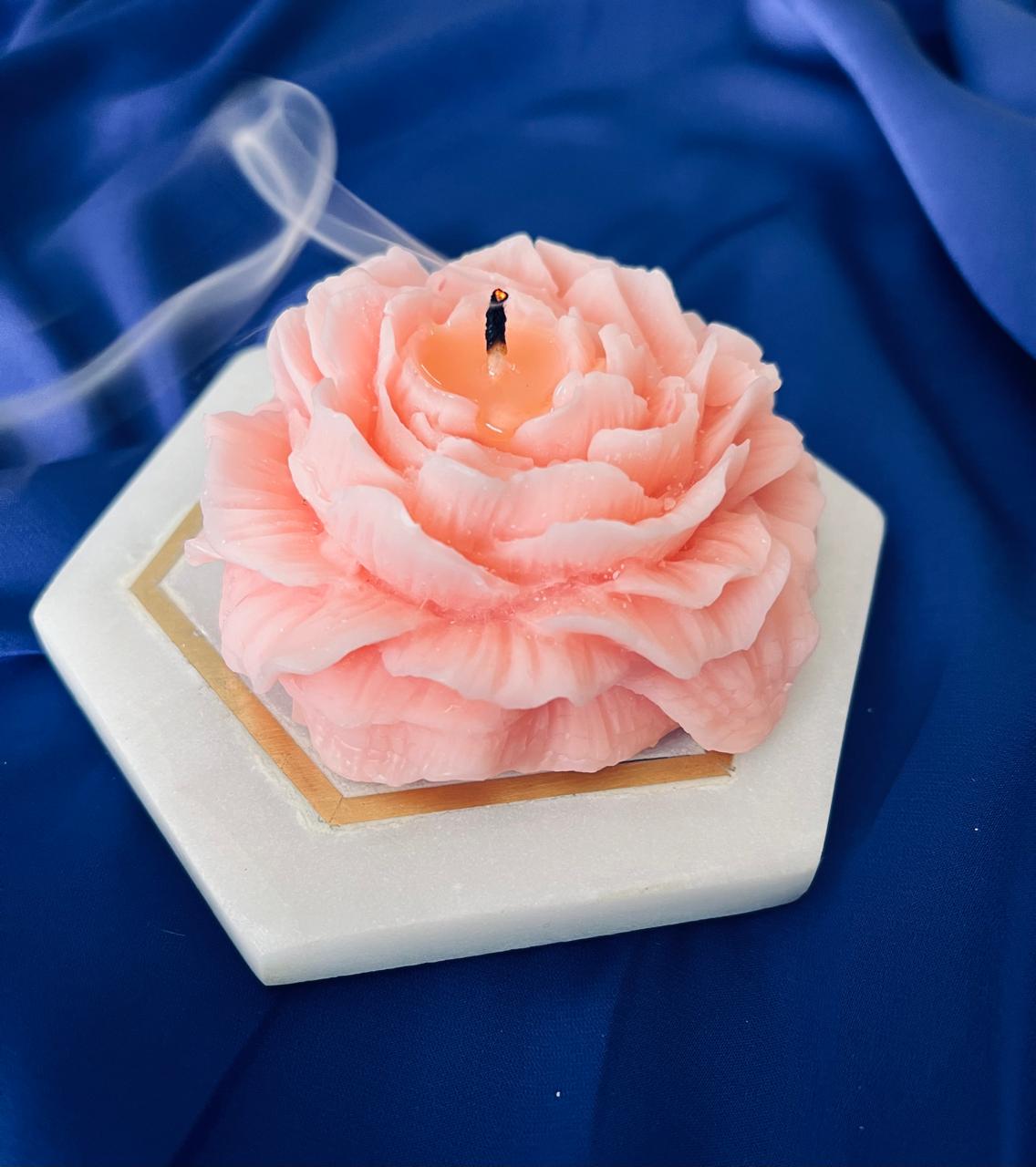 Scented Peony Candle